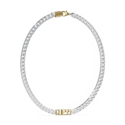 бижутерия,guess,jumn03204jwyg,necklace,silver,(grey)