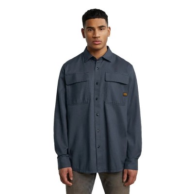 риза,с,дълъг,ръкав,дамски,ризи,мъжки,ризи,g,star,cpo,regular,long,sleeve,shirt,grey,(india,ink)