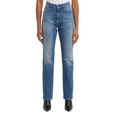 дънки,дамски,панталони,g,star,iggie,straight,jeans,faded,antalya,blue,(blue)
