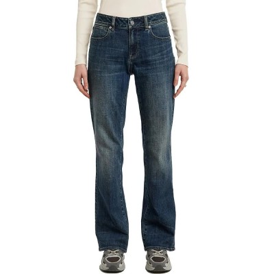 дънки,дамски,панталони,g,star,low,bootcut,jeans,antique,faded,cyclone,(blue)