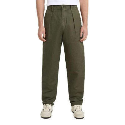 панталони,тип,чино,мъжки,панталони,g,star,pleated,relaxed,tapered,chino,pants,asfalt,gd,(green)