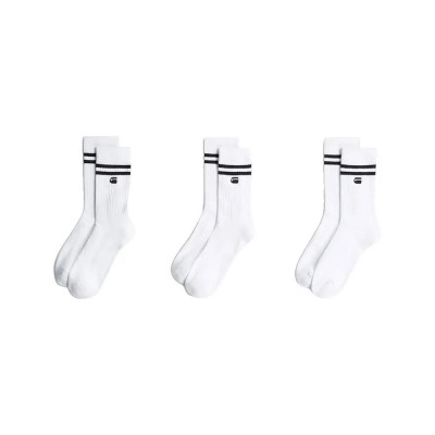 чорапи,мъжки,чорапи,g,star,ridge,socks,white,(bright,white)
