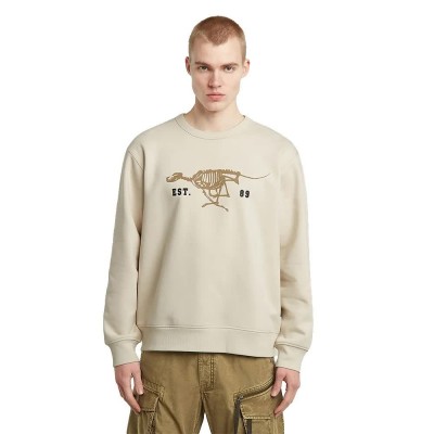 блуза,мъжки,пуловери,g,star,running,dog,back,sweatshirt,whitebait,(beige)