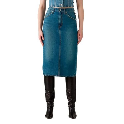 пола,дамски,поли,и,рокли,levi´s,®,hr,back,slit,denim,skirt,blue,(medium,indigo)