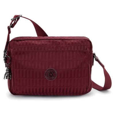 чанти,за,през,рамо,kipling,abanu,m,4l,crossbody,red,(maroon,tile,jq)
