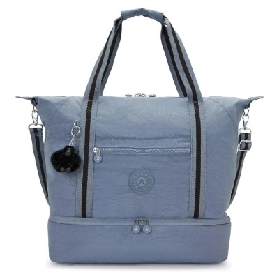 чанта,всички,чанти,kipling,art,m,weekender,tote,bag,blue,stone,(blue)