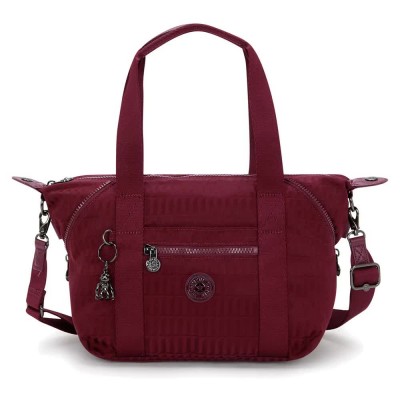 чанта,всички,чанти,kipling,art,mini,10l,tote,bag,maroon,tile,jq,(red)