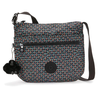 чанта,всички,чанти,kipling,arto,6l,bag,geo,feather,(grey)