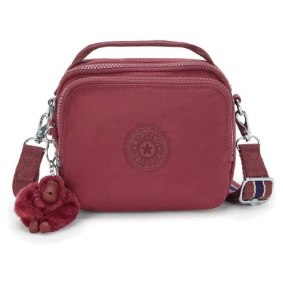 чанти,за,през,рамо,kipling,cahir,2l,crossbody,red,(lounge,wine)