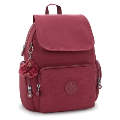 раница,раници,kipling,city,zip,s,13l,backpack,lounge,wine,(red)