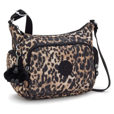 чанта,всички,чанти,kipling,gabb,s,7l,bag,wild,leopard,(brown)