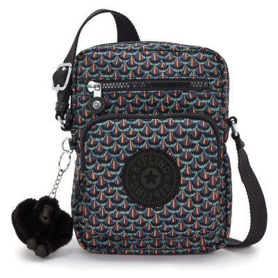 чанти,за,през,рамо,kipling,gunne,2.5l,crossbody,geo,feather,(grey)