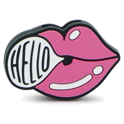 други,аксесоари,kipling,hello,kiss,zip,puller,multicolor,(pink)