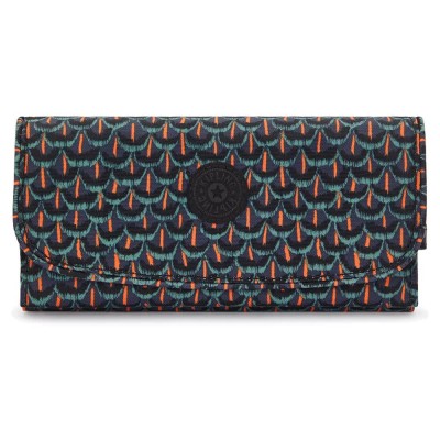 портфейли,и,портмонета,kipling,money,land,wallet,geo,feather,(blue)