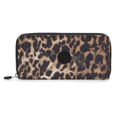 портфейли,и,портмонета,kipling,money,world,wallet,wild,leopard,(brown)