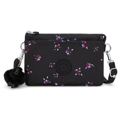 чанта,всички,чанти,kipling,riri,1l,bag,night,flower,(black)