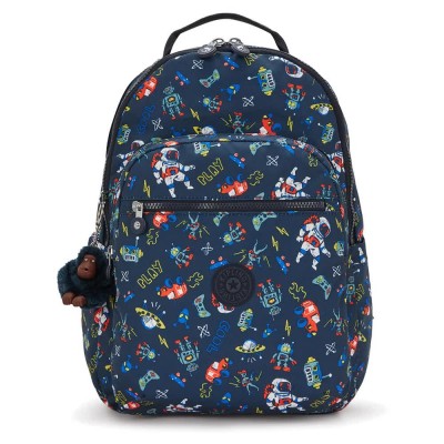 раница,раници,kipling,seoul,lap,27l,backpack,space,game,(blue)
