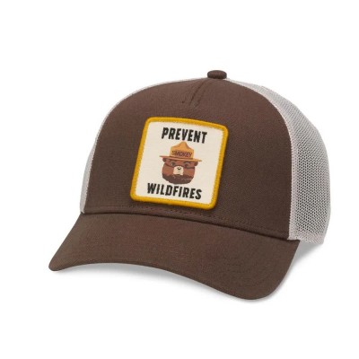 шапка,всички,шапки,american,needle,smu679b,cap,smokey,the,bear,(brown)