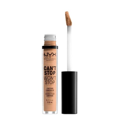 ексфолианти,nyx,professional,makeup,can´t,stop,won´t,stop,contour,medium,olive,5ml,concealer,brown