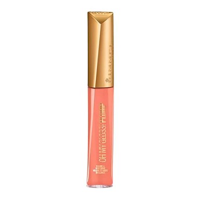 специфични,козметични,продукти,rimmel,london,oh,my,gloss!,plump,531,peach,pie,7ml,lip,gloss,orange