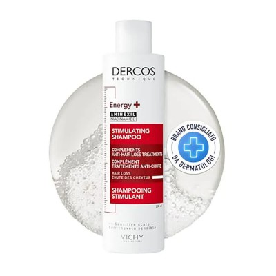 хигиена,коса,vichy,dercos,technique,stimulating,200ml,shampoo,clear