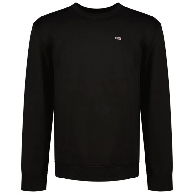 блуза,мъжки,пуловери,tommy,jeans,reg,flag,sweatshirt,refurbished,black