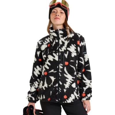 блуза,дамски,блузи,roxy,alabam,print,sweatshirt,true,black,big,flower