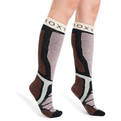 чорапи,дамски,чорапи,roxy,erjaa04451,long,socks,brown,(true,black)