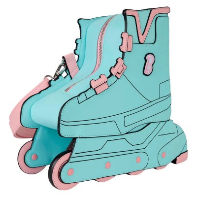 раница,раници,loungefly,skate,barbie,backpack,multicolor,(blue)