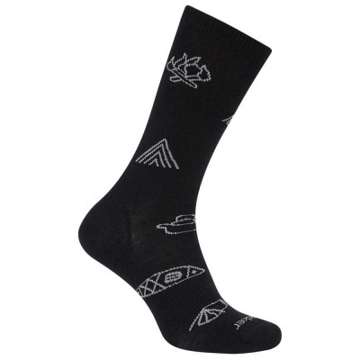 чорапи,мъжки,чорапи,icebreaker,merino,lifestyle,ultralight,camp,essentials,crew,socks,black,alloy,(black)