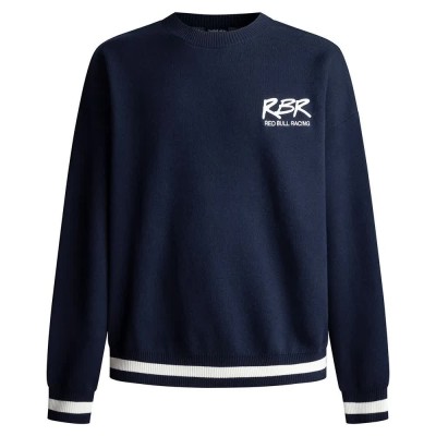блуза,мъжки,пуловери,red,bull,racing,script,intarsia,sweater,blue,(eton,blue)