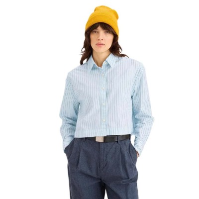 риза,с,дълъг,ръкав,дамски,блузи,дамски,ризи,dockers,cropped,long,sleeve,shirt,stella,ice,water