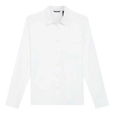 риза,с,дълъг,ръкав,дамски,блузи,дамски,ризи,dockers,pocket,long,sleeve,shirt,lucent,white,(white)