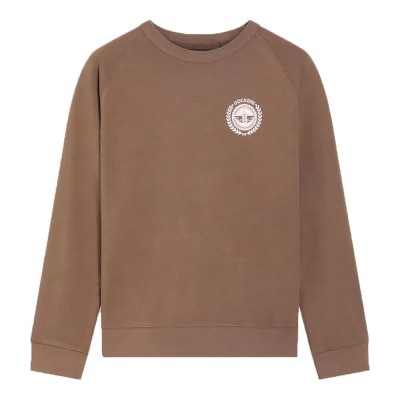блуза,мъжки,пуловери,dockers,sweatshirt,brown,(crest,logo,graphic,0086)