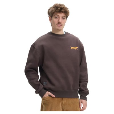 блуза,детски,блузи,hydroponic,dachshund,sweatshirt,brown,(charcoal)