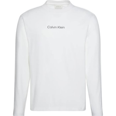 тениска,мъжки,тениски,calvin,klein,lv04ld232g,long,sleeve,t,shirt,bright,white,(white)