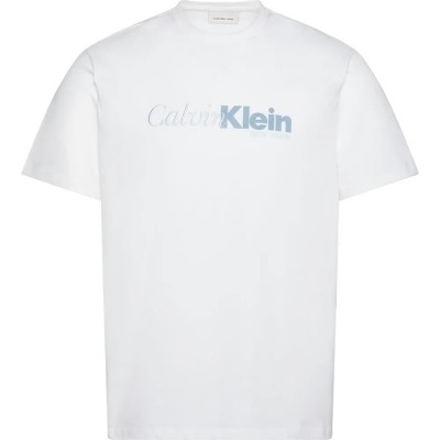 тениска,мъжки,тениски,calvin,klein,lv04rd822g,short,sleeve,t,shirt,brilliant,white,(white)