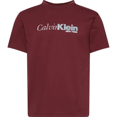 тениска,мъжки,тениски,calvin,klein,lv04rd822g,short,sleeve,t,shirt,renaissance,red,(red)
