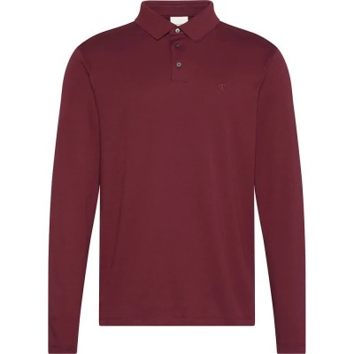 мъжки,блузи,с,яка,calvin,klein,supima,long,sleeve,polo,renaissance,red,(red)