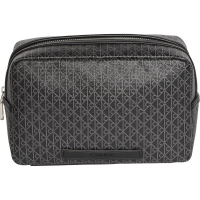 несесер,тоалетни,принадлежности,calvin,klein,coated,wash,bag,black,(black)