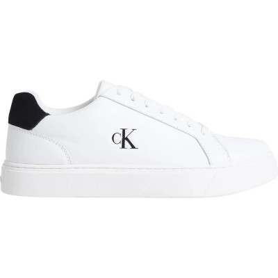 маратонки,мъжки,маратонки,calvin,klein,classic,cupsole,trainers,bright,white,black,(white)