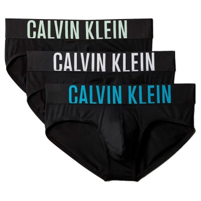слипове,мъжко,бельо,calvin,klein,000nb3610a,brief,slips,3,units,black,bodies,white,teal,breeze,frozen