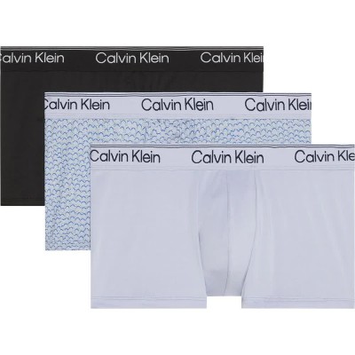 боксерки,мъжко,бельо,calvin,klein,lv00nb4409,trunk,boxers,3,units,multicolor,(black,cactus,dot,print,casual,blue)