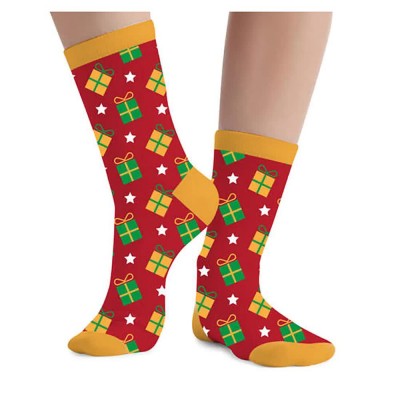 чорапи,мъжки,чорапи,guirma,christmas,socks,multicolor,2,(red)