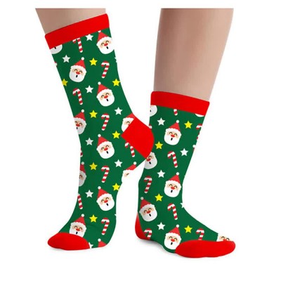 чорапи,детски,чорапи,guirma,christmas,socks,white,(green)