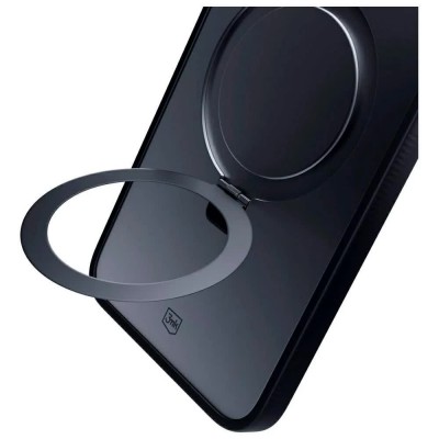 други,аксесоари,samsung,galaxy,s25,3mk,smoke,mag&stand,phone,case,black,(black)