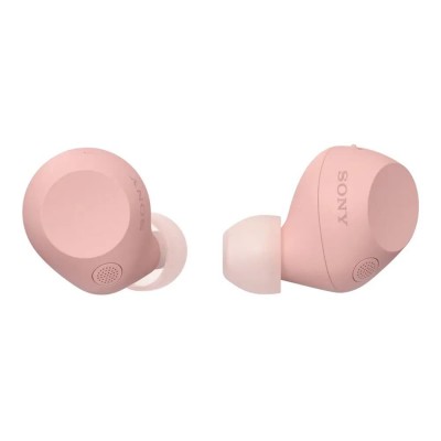 слушалки,слушалки,sony,wf,c710n,wireless,earphones,pink