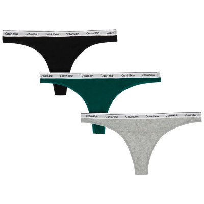 дамско,бельо,дамски,бикини,и,танкини,calvin,klein,000qd5209e,thong,3,units,multicolor,(black,heather,grey,turf)