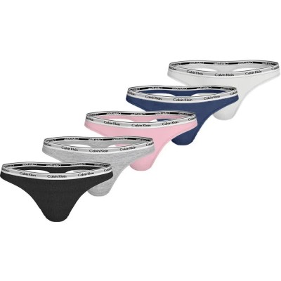 дамско,бельо,дамски,бикини,и,танкини,calvin,klein,low,rise,thong,5,units,black,white,heather,grey,potpourri,(multicolor)