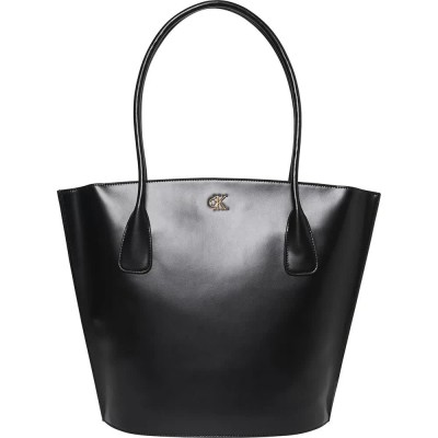 пазарска,чанта,всички,чанти,calvin,klein,lv04f3168g,shopper,bag,black,antique,light,gold,(black)
